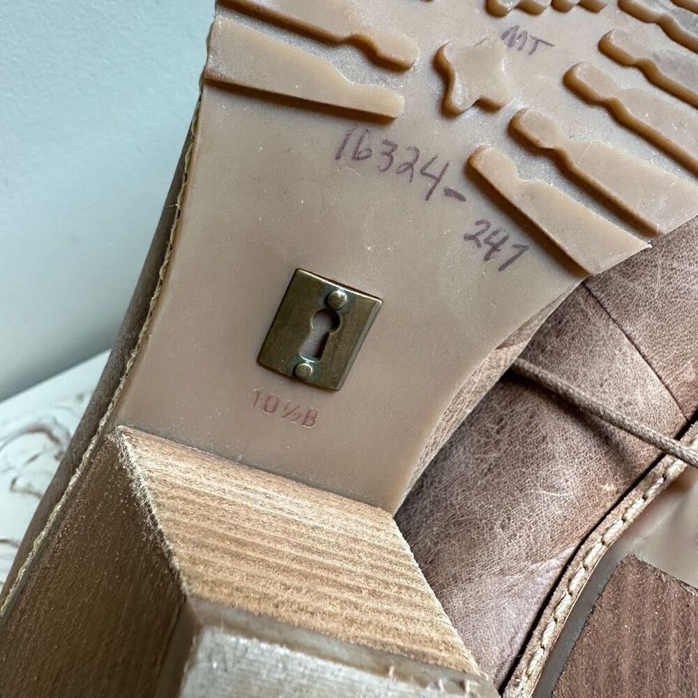 Schuler & Sons Leopard Print Ankle Anthropologie Artisan size 10.5 - Picture 6 of 10